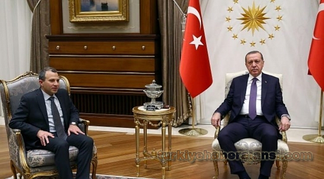 Erdoğan, Lübnan Dışişleri Bakanını Kabul Etti