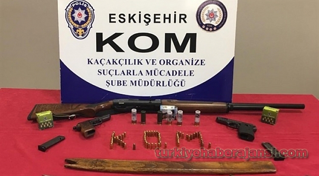 Eskişehir'de Çok Sayıda Mühimmat Ele Geçirildi
