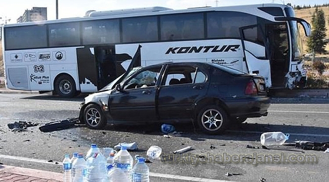 Feci Kaza! Otobüsün Altına Girdi