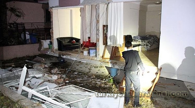 Helyum Gazı Patladı, Ev Savaş Alanına Döndü