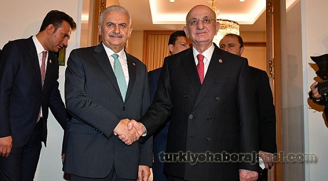 Kahraman, Başbakan Yıldırım'ı Ziyaret Etti