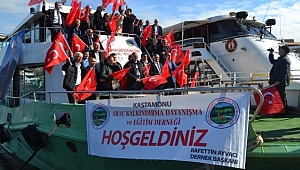 Kastamonulular Cumhuriyet Bayramını Boğazda Kutladı