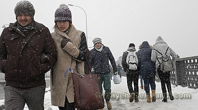 Meteoroloji'den Kar Yağışı Uyarısı