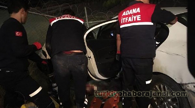 Otomobil Şarampole Uçtu: 1 Ölü, 1 Yaralı