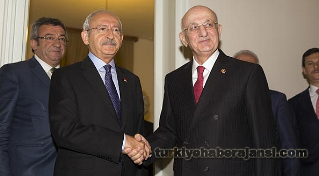 TBMM Başkanı Kahraman, Kılıçdaroğlu'nu Ziyaret Etti