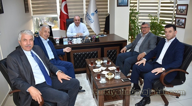 TESKİ Genel Müdürü Belediye Meclis Üyelerini Ağırladı