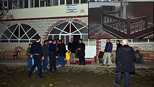 Tokat'ta Camide Namaz Sırasında Yangın