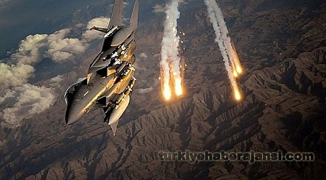 TSK'dan Kuzey Irak'a Hava Harekatı
