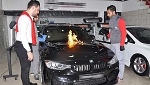 Araçları Yakarak Test Ediyor