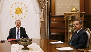 Cumhurbaşkanı Erdoğan, Fidan'ı Kabul Etti