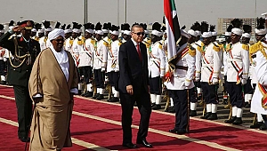 Cumhurbaşkanı Erdoğan Sudan'da