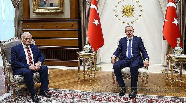 Cumhurbaşkanı Erdoğan Yıldırım İle Görüştü