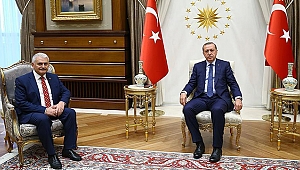 Cumhurbaşkanı Erdoğan Yıldırım İle Görüştü