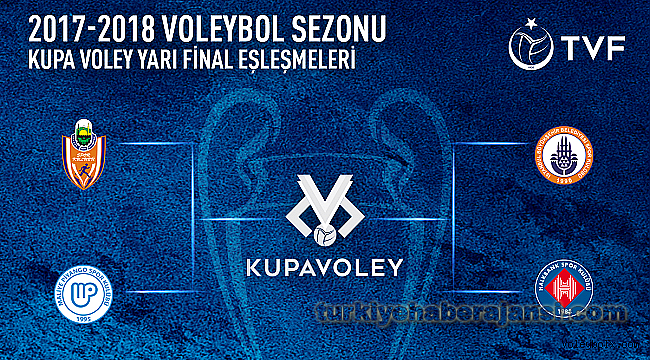 Erkekler Kupa Voley’de Yarı Final Eşleşmeleri Belli Oldu