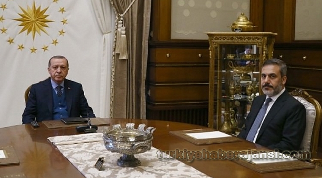 MİT Müsteşarı Hakan Fidan Beştepe'de!