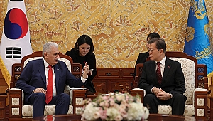 Yıldırım, Güney Kore Cumhurbaşkanı İle Görüştü