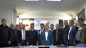 13 İlçe Başkanından Kadem Mete’ye Destek