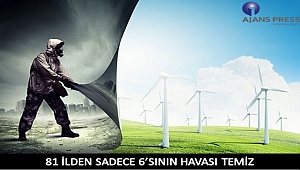 81 İlden Sadece 6'sının Havası Temiz
