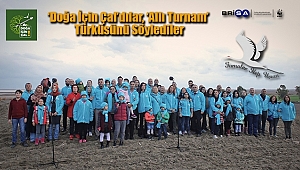 Doğa İçin 'Allı Turnam Bizim Ele Varsın' Dediler