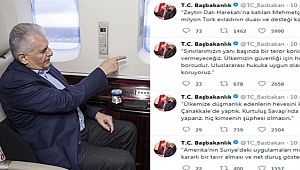 Başbakan Yıldırım’dan Afrin Tweetleri