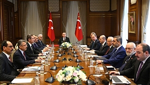 Cumhurbaşkanlığı Külliyesinde Güvenlik Toplantısı