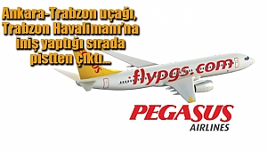 Pistten Çıkan Uçak Korkuttu