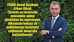 TÜGİK’den Zeytin Dalı Harekatı Açıklaması