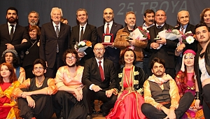 25. Troya Kültür-Sanat Ödülleri Sahiplerini Buldu
