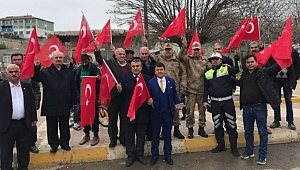 Adıyaman'da Zeytin Dalı Harekatı'na Destek Konvoyu
