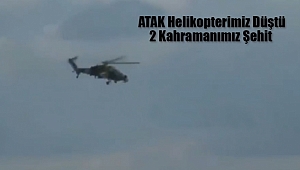 Atak Helikopterimiz Afrin'de Düştü… Şehitlerimiz Var…