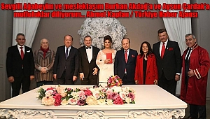 Burhan Akdağ, Hayatını Aysun Çardak ile Birleştirdi