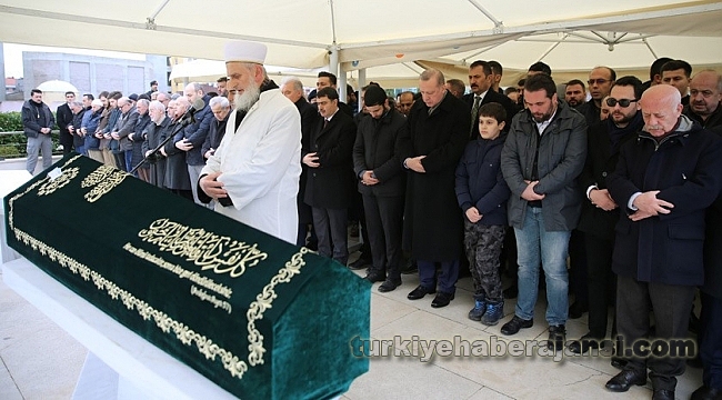 Erdoğan, Bekir Sıtkı Albayrak'ın Cenaze Törenine Katıldı