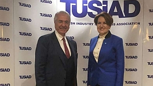Meral Akşener TÜSİAD'ı Ziyaret Etti