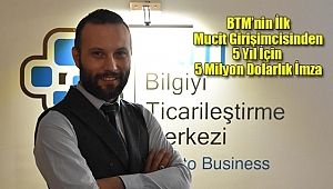 Mucit Girişimciden 5 Milyon Dolarlık İmza