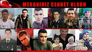 Şehit olan 11 Askerin İsimleri Belli Oldu
