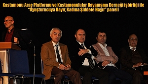 'Uyuşturucuya Hayır, Kadına Şiddete Hayır'