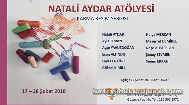 Venüs Sanat’ta, ‘Pastel Karma Resim Sergisi’