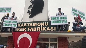 Kastamonu'da Şeker Eylemi