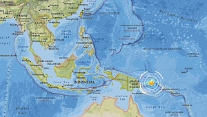 Papua Yeni Gine'de 6.3'lük Deprem