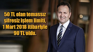 Temassız Kartlarda Şifresiz İşlem Limiti Artık 90 TL
