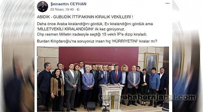 AKP'li Başkandan Kadın Vekile Çirkin Yakıştırma