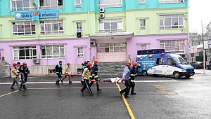 Deprem Tatbikatı Öğrencileri Heyecanlandırdı