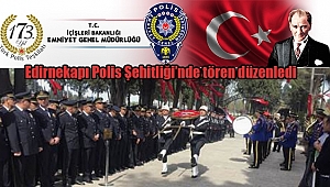 Edirnekapı Polis Şehitliği'nde Tören Düzenledi