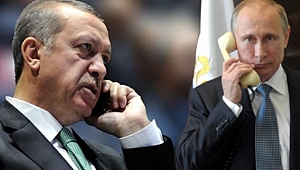 Erdoğan Putin İle Telefonda Görüştü