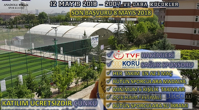 1. ''Ankara Mini Volley Fest'' başlıyor