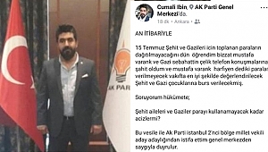 15 Temmuz Gazisi, Adaylığını Geri Çekti!