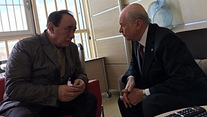 Devlet Bahçeli Alaattin Çakıcı'yi Ziyaret Etti