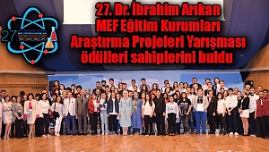 Dr. İbrahim Arıkan MEF Ödülleri Sahiplerini Buldu