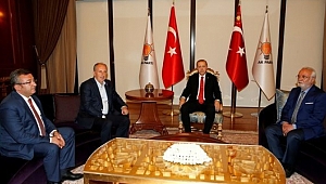 İnce İle Görüşen Erdoğan'ın Oturduğu Koltuk Gündem Oldu!