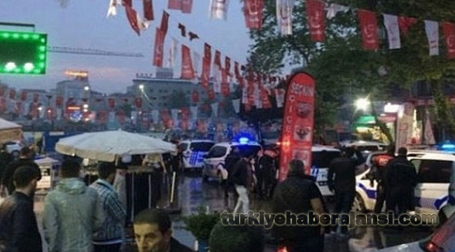 İstanbul'da İYİ Parti Standına Bıçaklı Saldırı